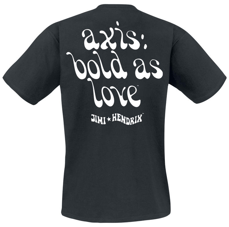 Jimi Hendrix Experience Shoult Bold As Love T-Shirt black - Image 3