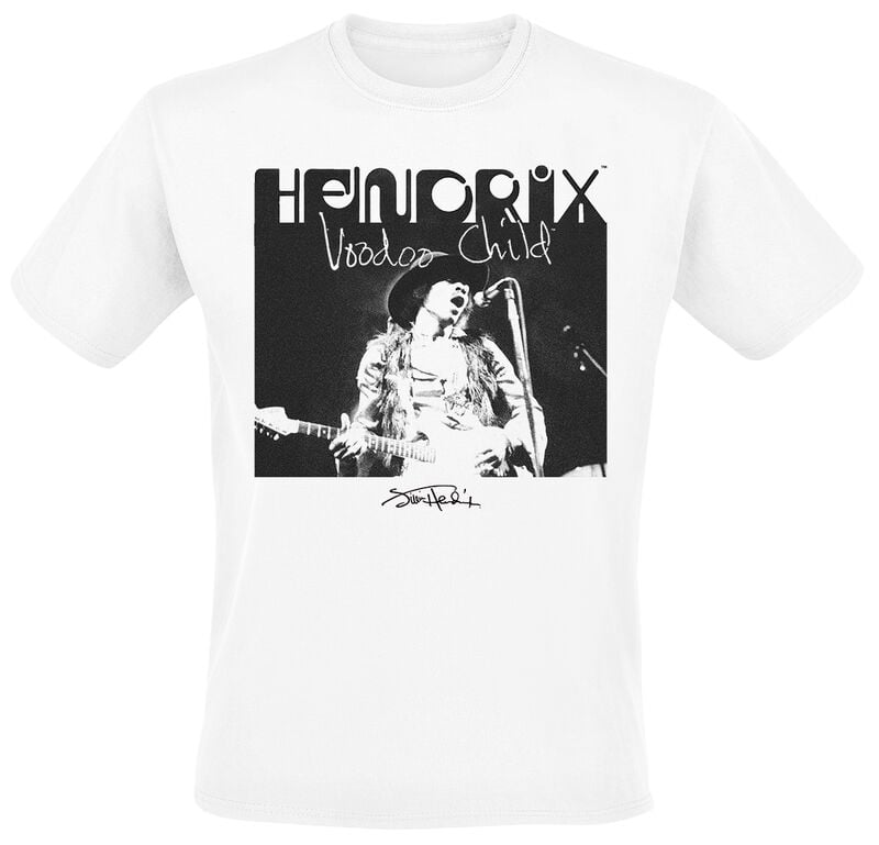 Jimi Hendrix Voodoo Child T-Shirt white - Image 2