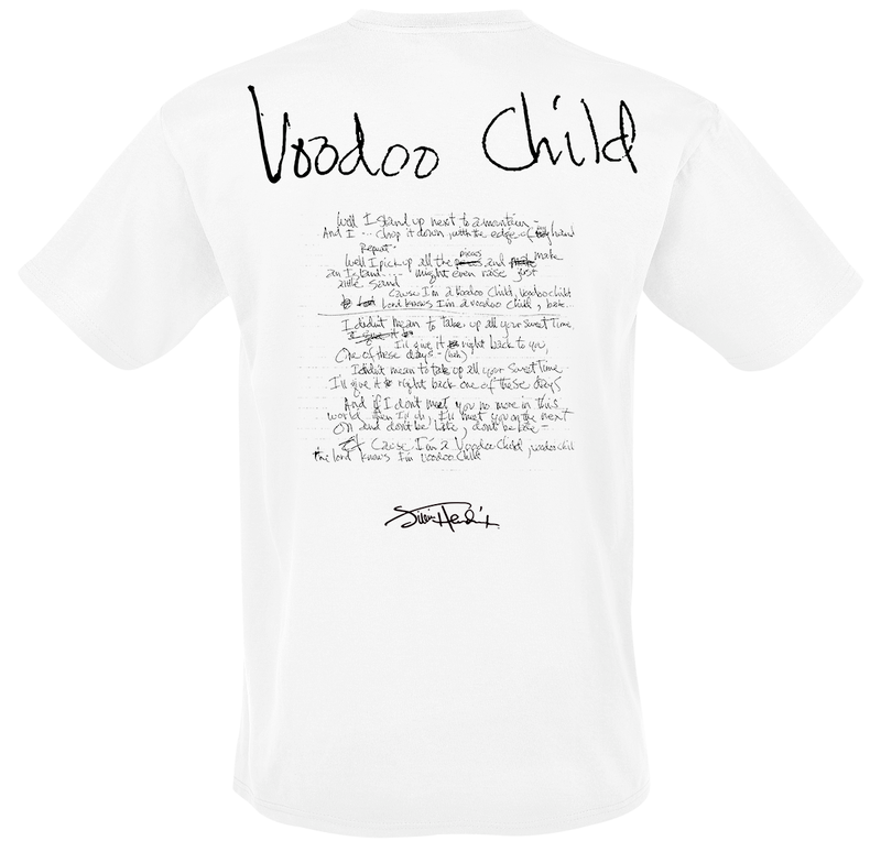 Jimi Hendrix Voodoo Child T-Shirt white - Image 3