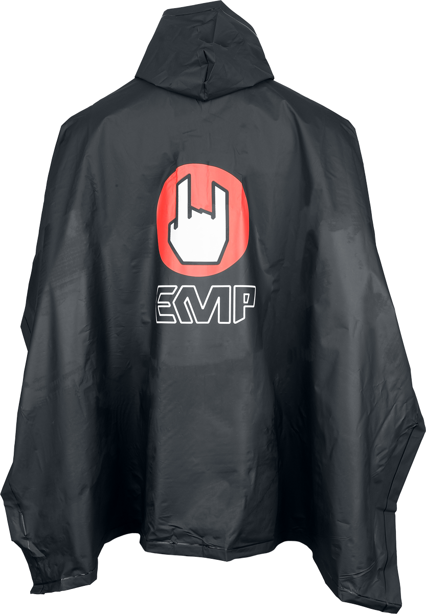 EMP EMP Festival Poncho Poncho black - Image 3