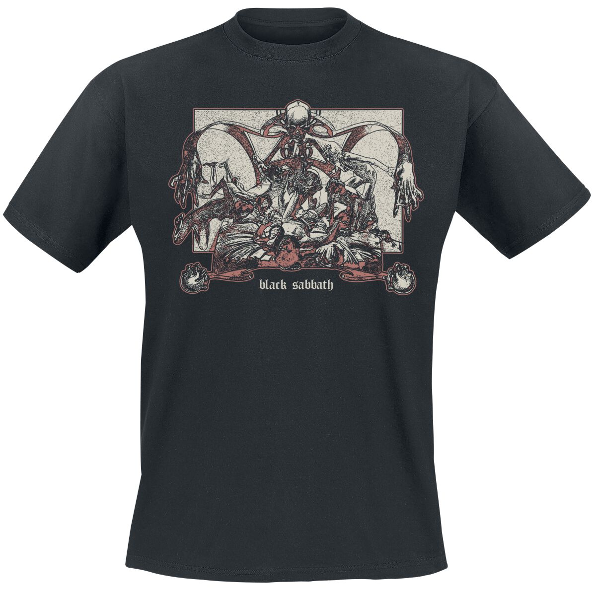 Black Sabbath Sabbath Bloody Sabbath Cover T-Shirt black - Image 2