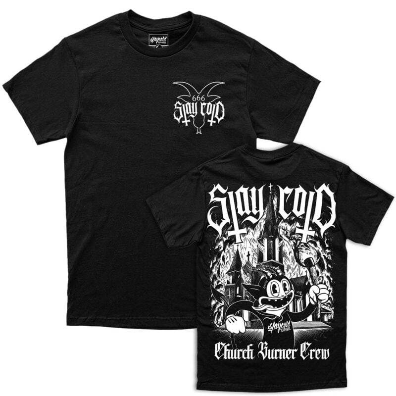 Stay Cold Apparel Church Burner Crew - T-shirt T-Shirt black - Image 2