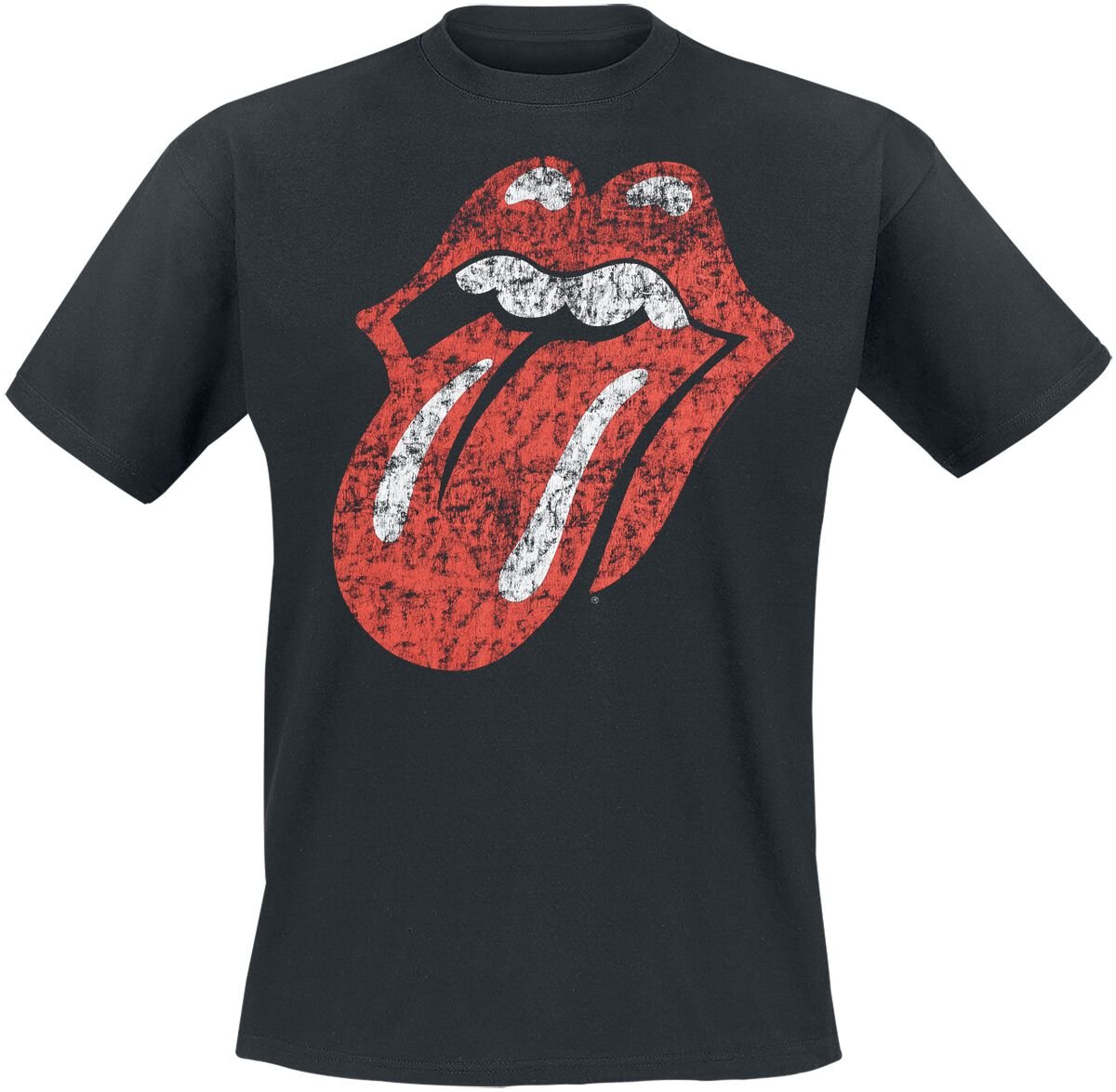 The Rolling Stones Classic Tongue - Heavyweight T-Shirt black - Image 2