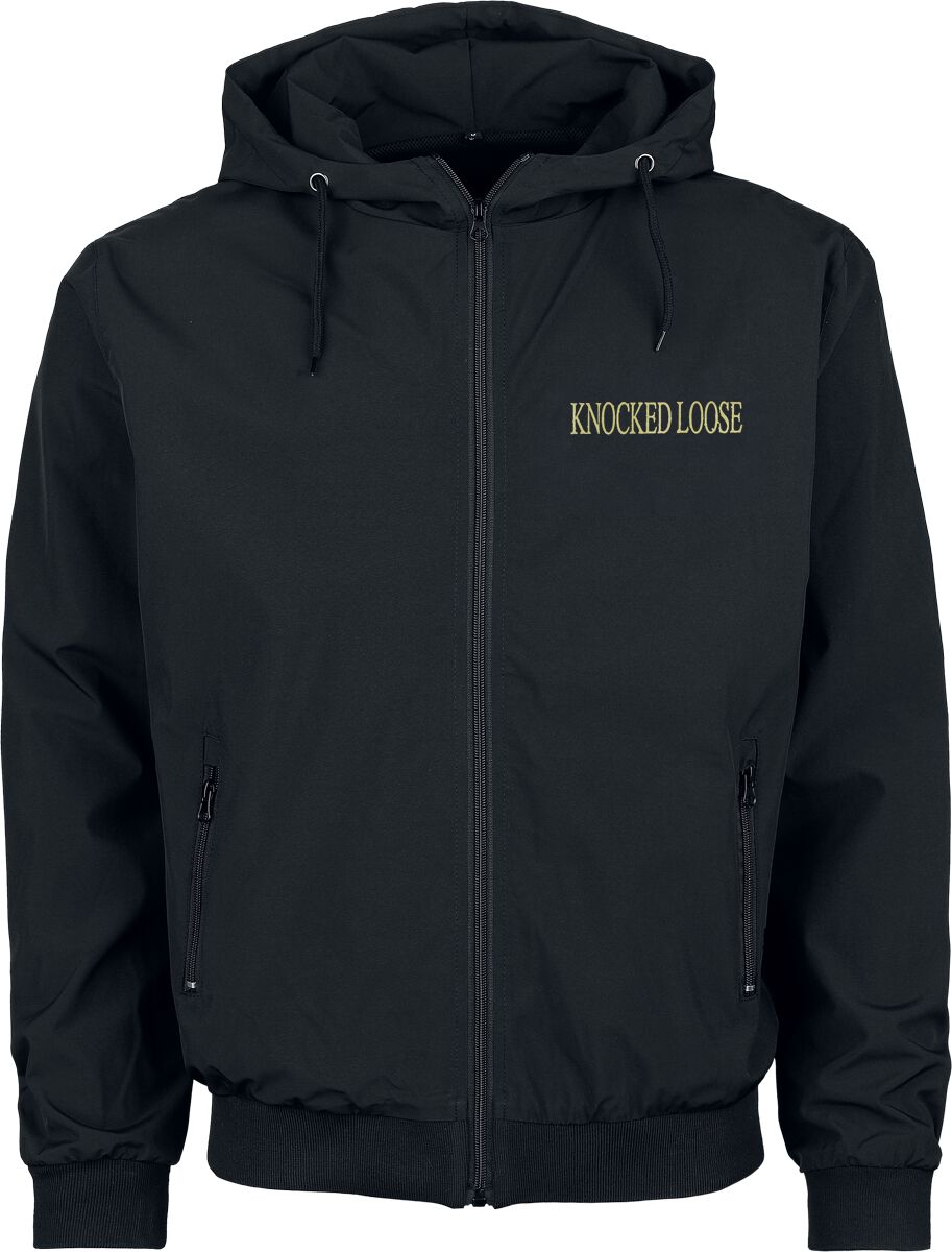 Knocked Loose Logo Windbreaker black - Image 2