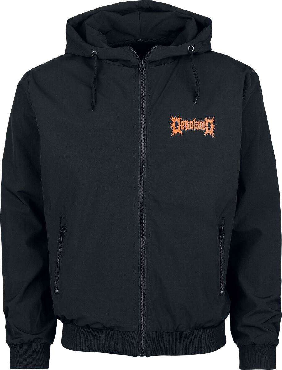 Desolated Logo Windbreaker black - Image 2