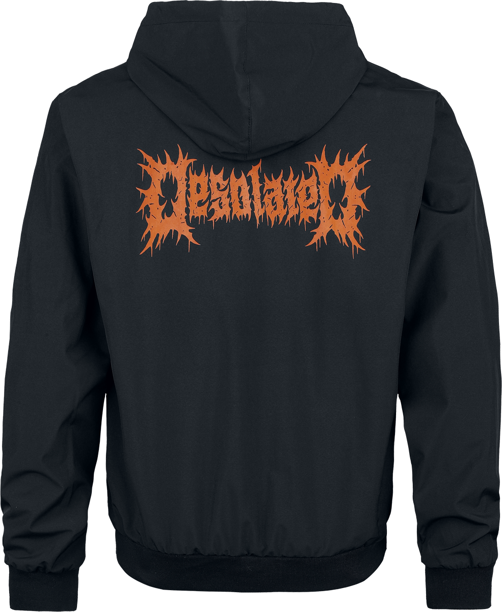 Desolated Logo Windbreaker black - Image 3