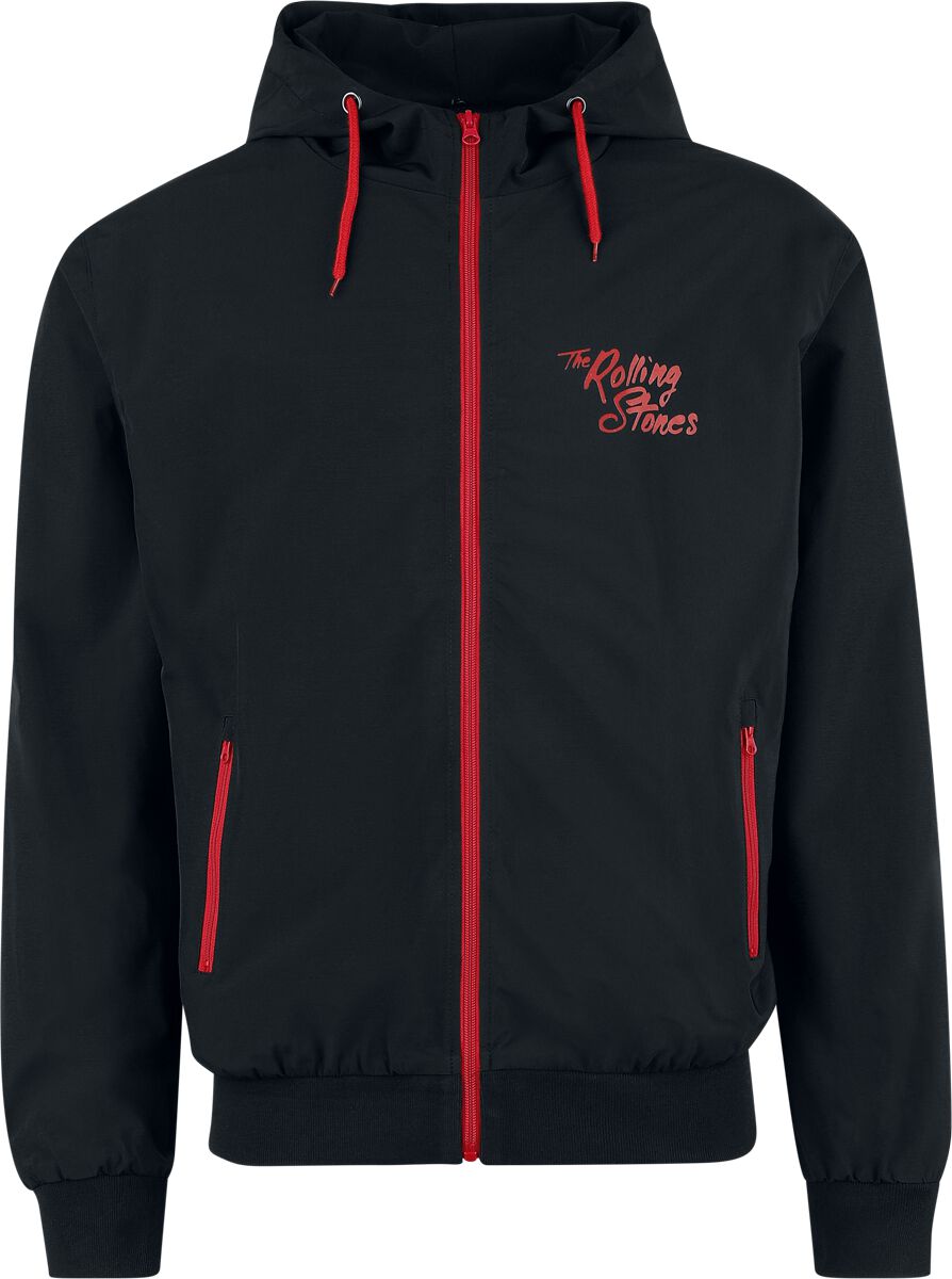 The Rolling Stones Vintage Tongue Windbreaker black - Image 2