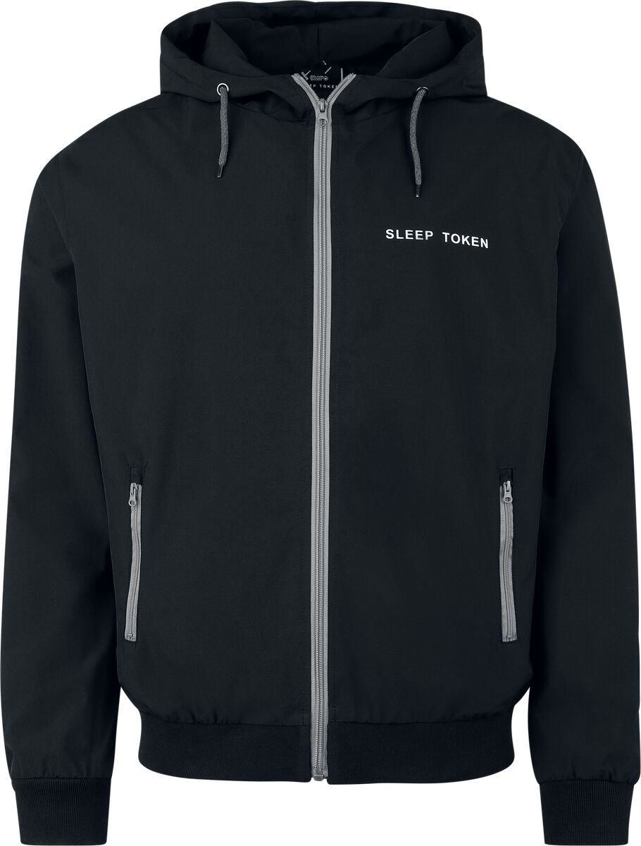 Sleep Token Logo Windbreaker black - Image 2