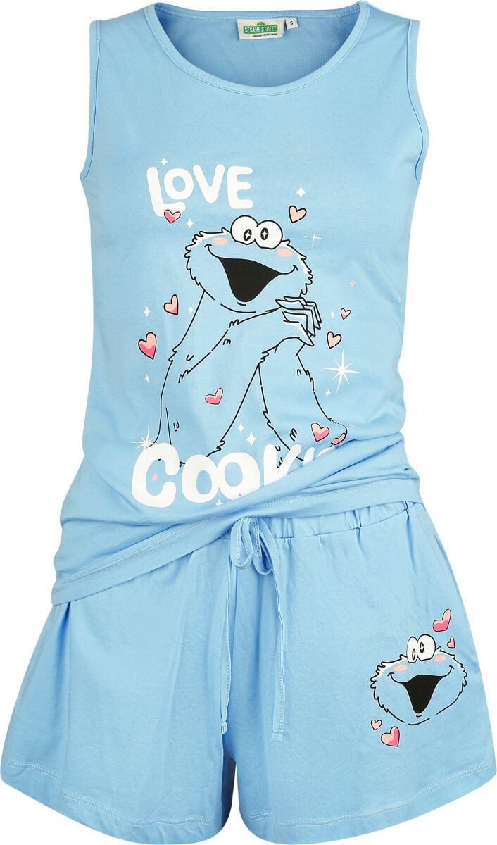 Sesame Street Love Cookie! Pyjama blue - Image 2
