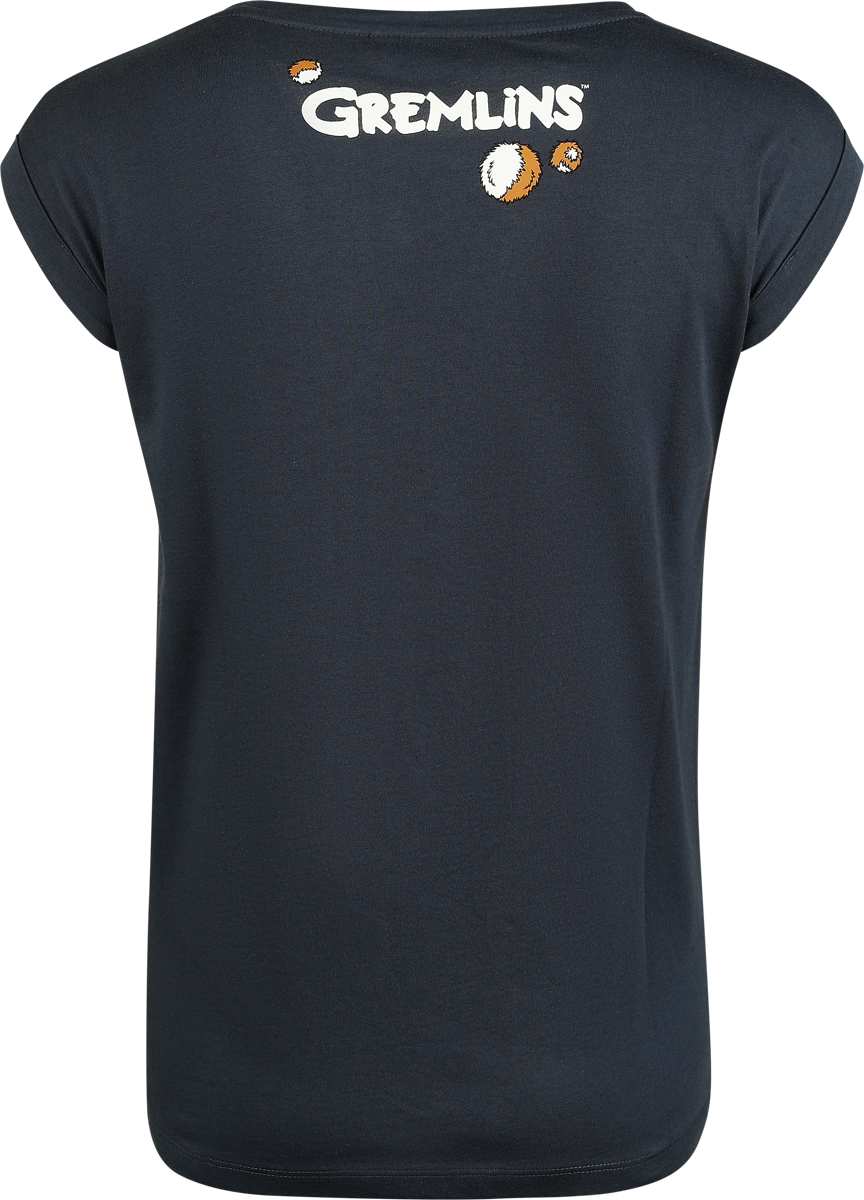 Gremlins Gizmo T-Shirt dark grey - Image 3