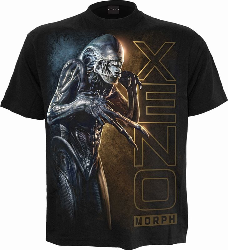 Alien Xeno Portrait T-Shirt black - Image 2