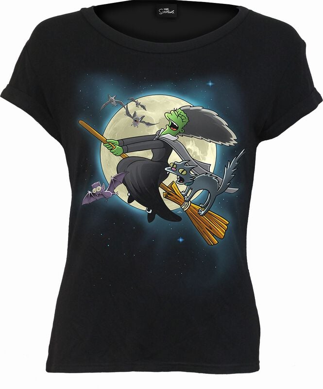 The Simpsons Marge Witch T-Shirt black - Image 2