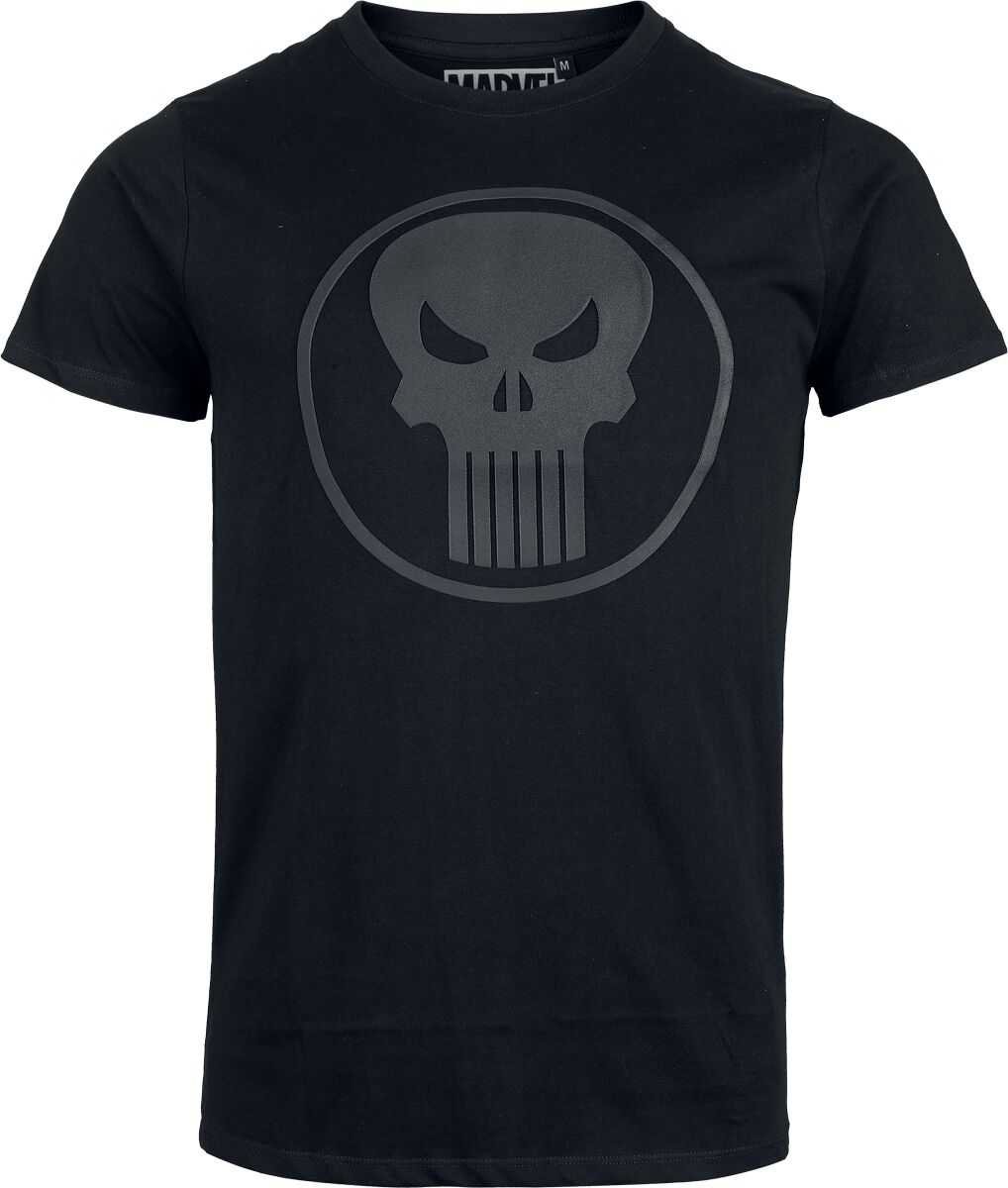 The Punisher Skull Logo T-Shirt black - Image 2