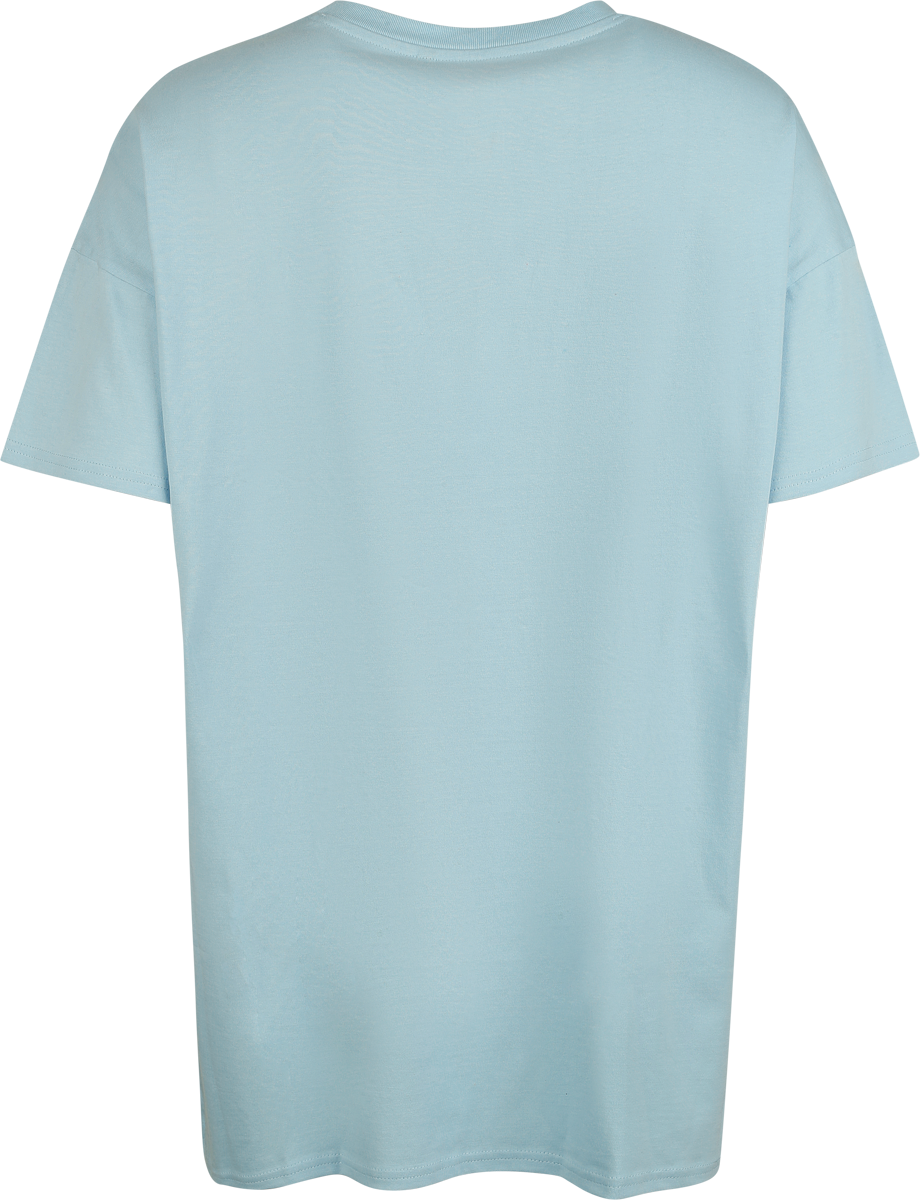 Lilo & Stitch Stitch Love - Oversized Oversized T-shirt light blue - Image 3