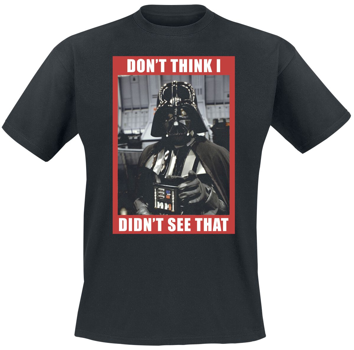 Star Wars Don't think I didn't see that T-Shirt black - Image 2