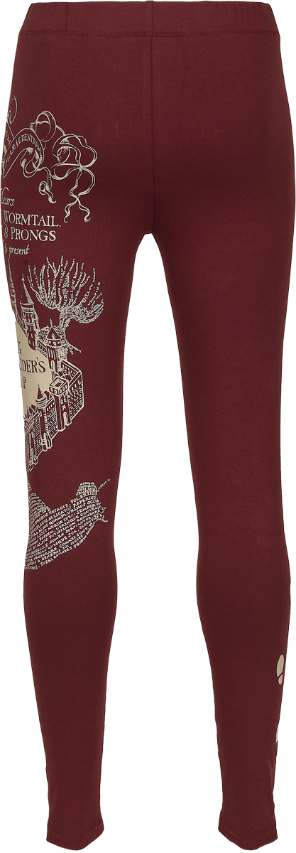 Harry Potter Marauder's map Leggings multicolour - Image 3
