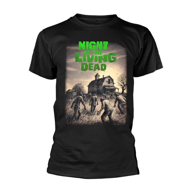 Night Of The Living Dead Siege T-Shirt black - Image 2