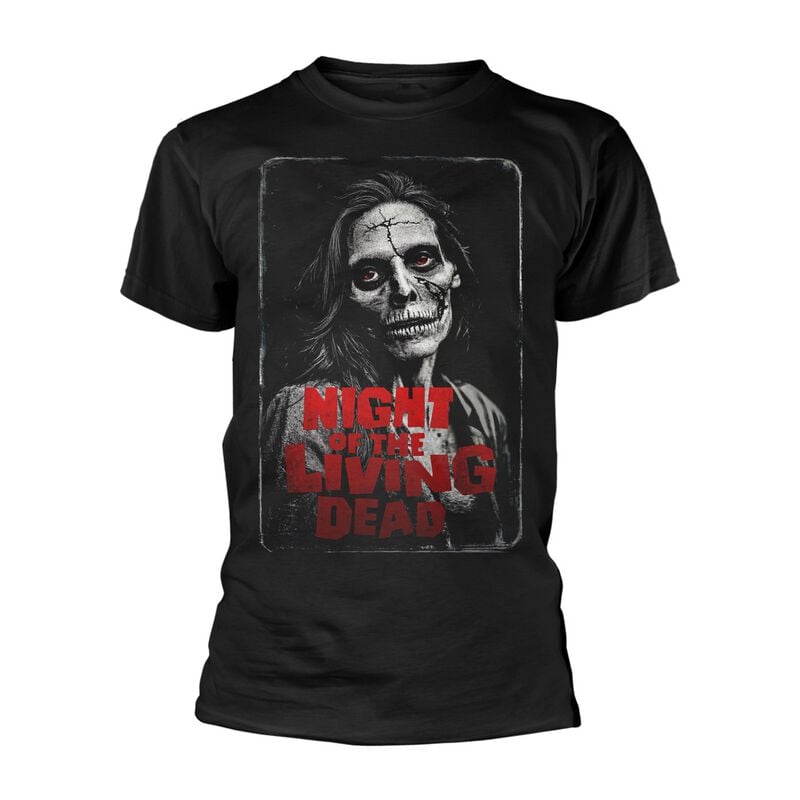Night Of The Living Dead Zombie F3 T-Shirt black - Image 2