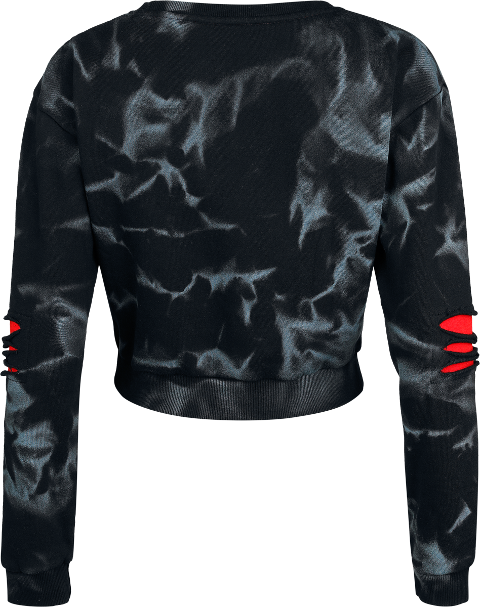 Steven Rhodes Rise Above the Bullshit Sweatshirt blue black - Image 3