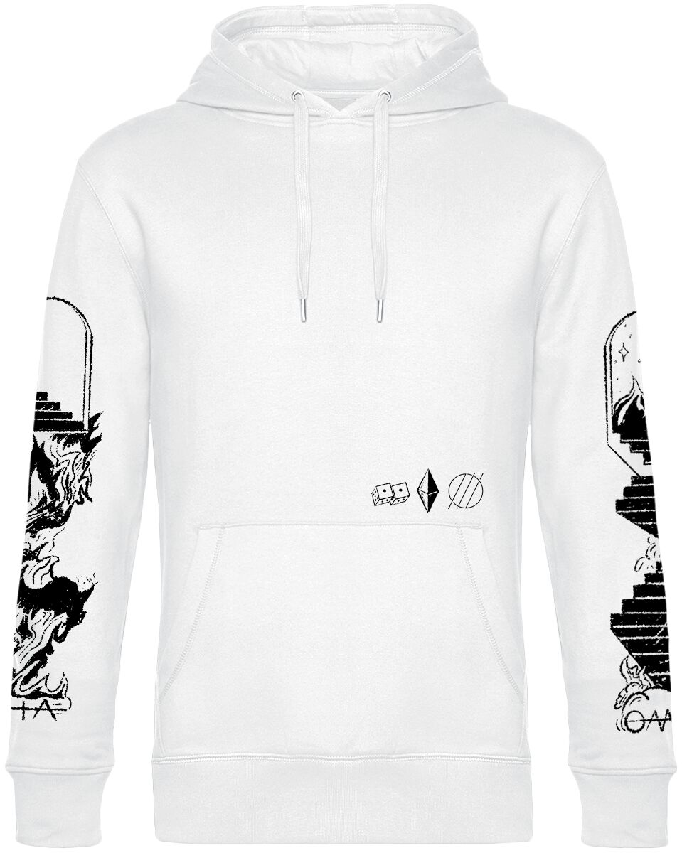 I Prevail Alpha Omega Hoodie white - Image 2