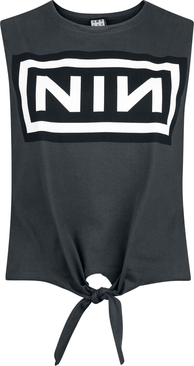 Nine Inch Nails Amplified Collection - Logo Top charcoal - Image 2