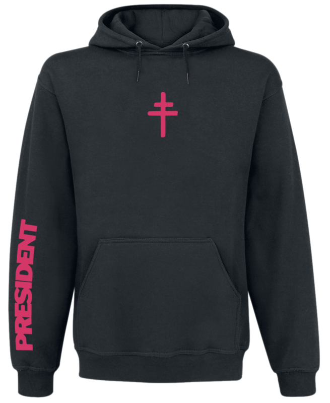 President Cross Hoodie black - Image 3