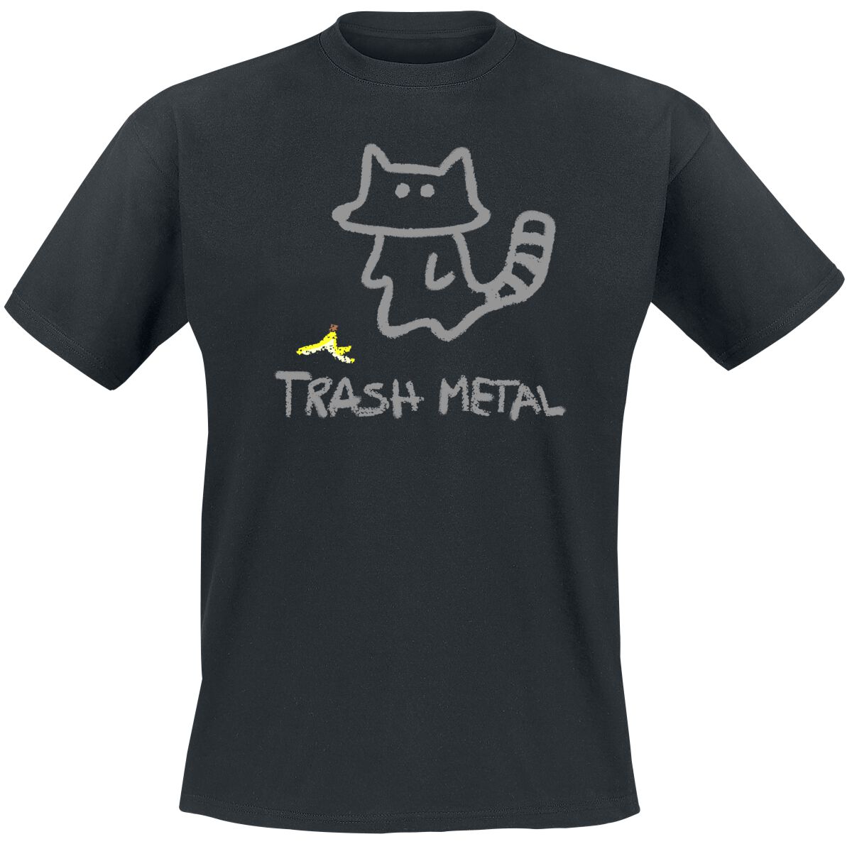 Tierisch Trash Metal T-Shirt black - Image 2