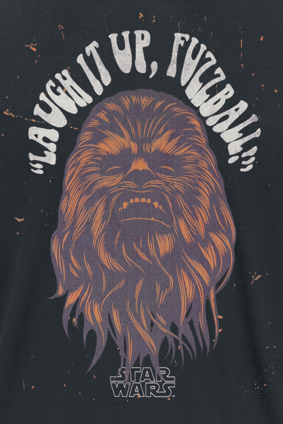 Star Wars Laugh it up, Fuzzball! Long-sleeve Shirt black - Image 3