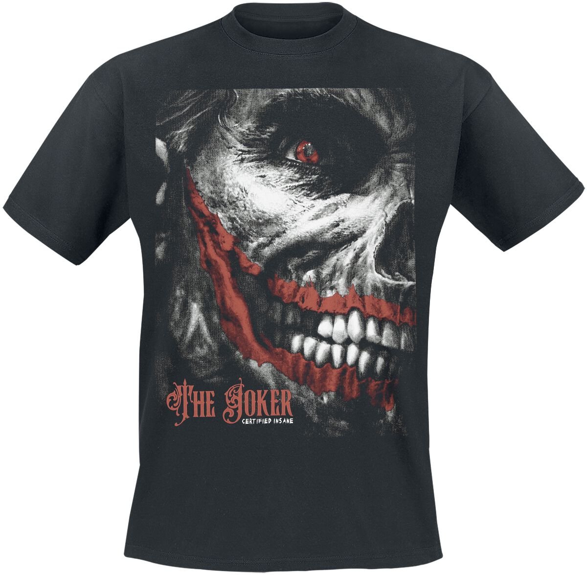 Batman The Joker - Why So Serious? T-Shirt black - Image 2