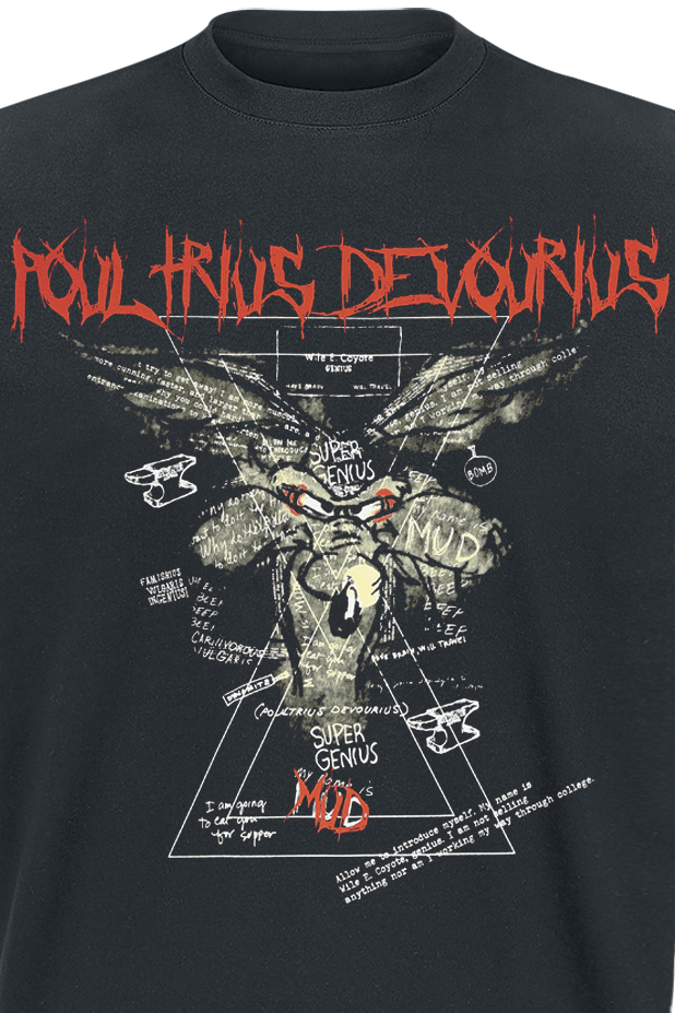 Looney Tunes Coyote T-Shirt black - Image 3