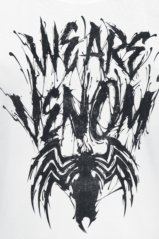Venom (Marvel) We Are Venom T-Shirt white - Image 3