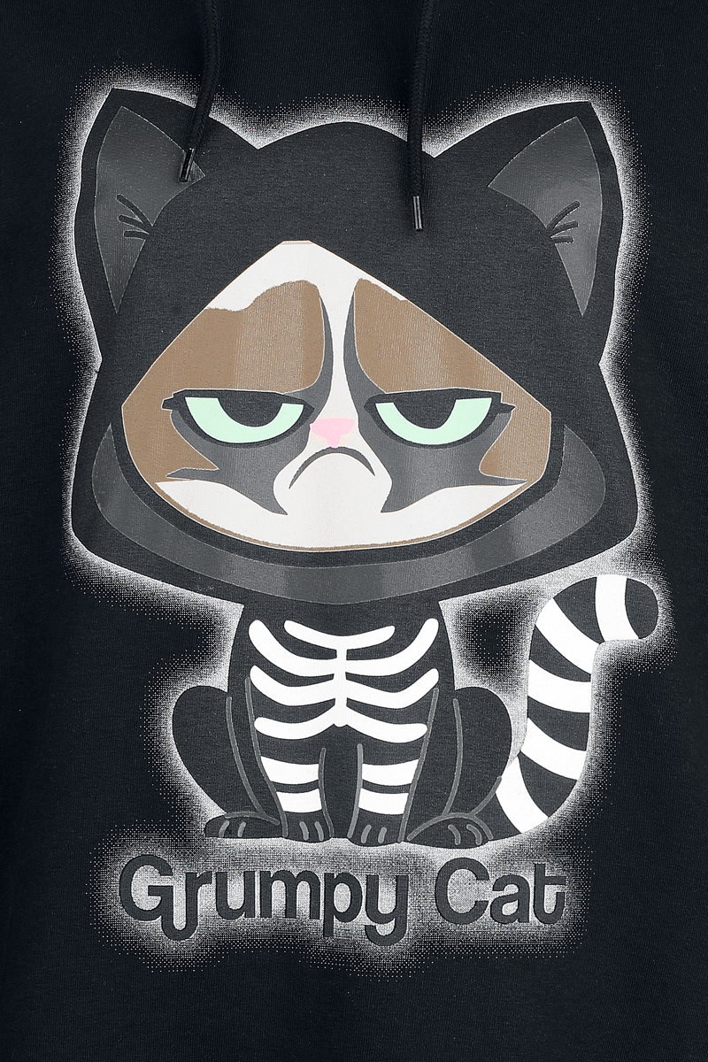 Grumpy Cat Grumpy Cat - Oversized Hoodie black - Image 3
