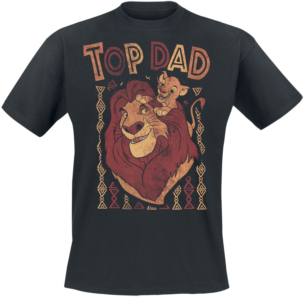 The Lion King Top Dad T-Shirt black - Image 2