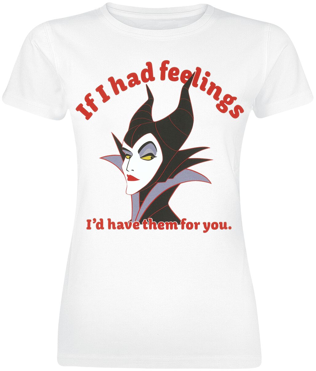 Sleeping Beauty Maleficent - If I had feelings, I'd have them for you. T-Shirt white - Image 2