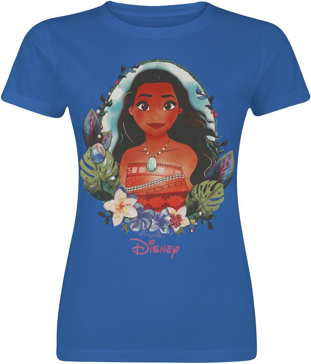 Moana Vaiana Island Girl T-Shirt royal blue - Image 2