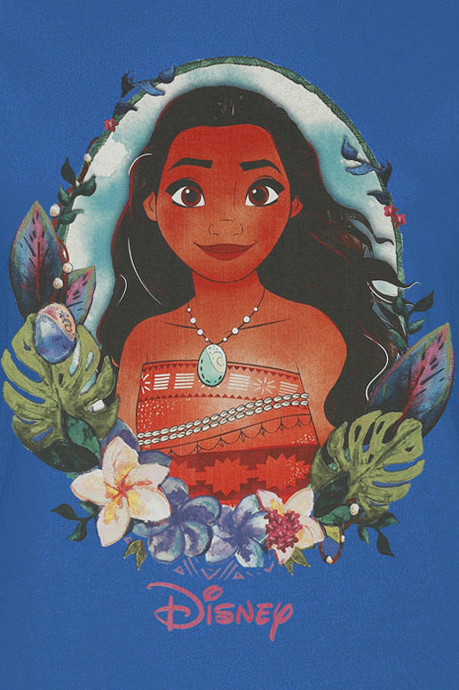 Moana Vaiana Island Girl T-Shirt royal blue - Image 3