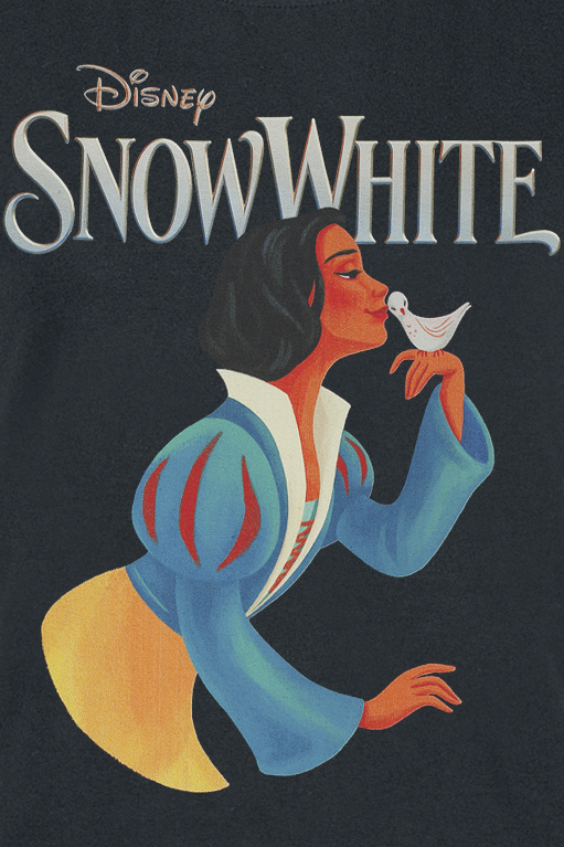 Snow White and the Seven Dwarfs Snow White - Kiss T-Shirt black - Image 3