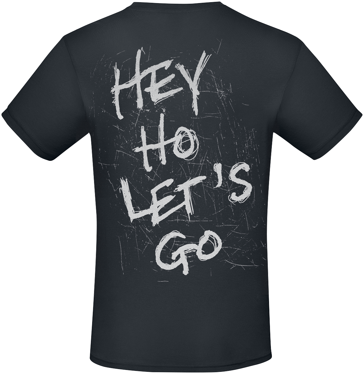 Ramones Hey Ho Let's Go - Heavyweight T-Shirt black - Image 3