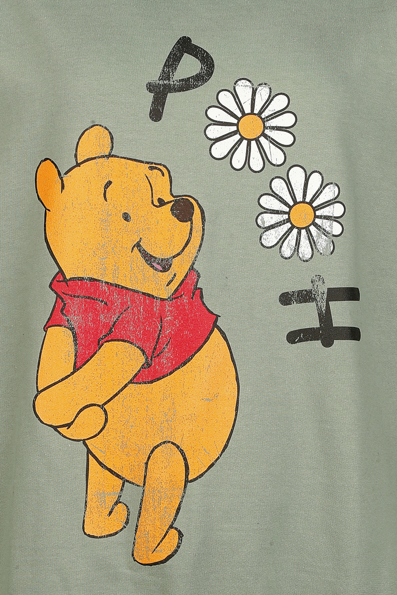 Winnie the Pooh Winnie-the-Pooh loves Nature Sweatshirt green - Image 3