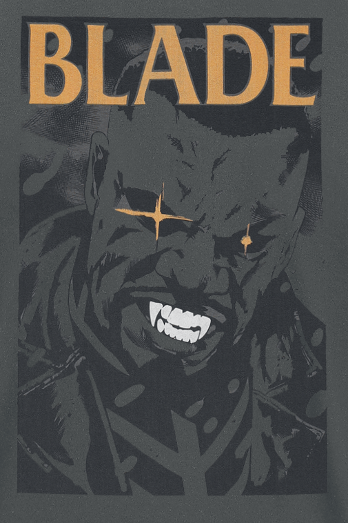 Blade Blade Stare T-Shirt charcoal - Image 3