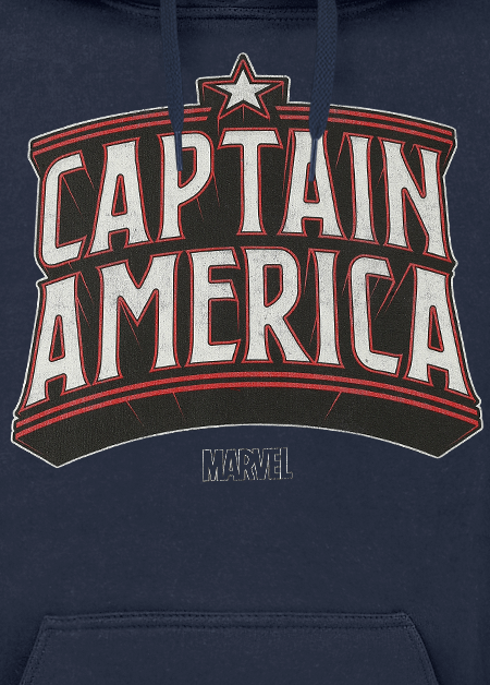 Captain America Captain America Hoodie navy - Image 3