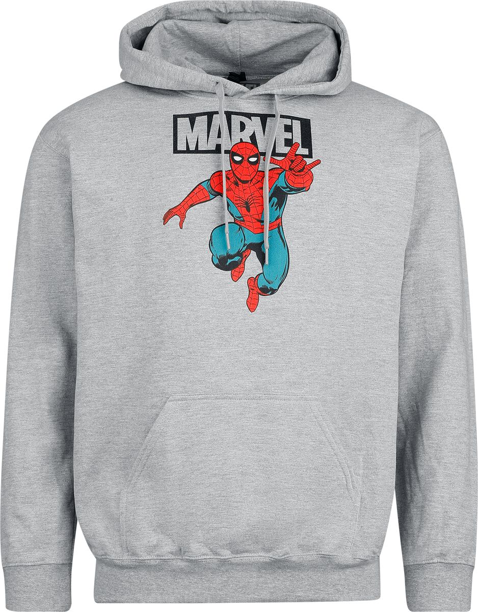 Marvel - Spider Man Spider Man Jump Hoodie grey - Image 2