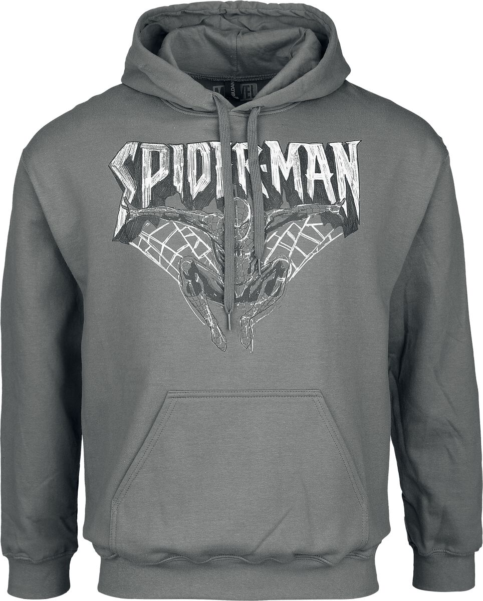 Marvel - Spider Man Spider Man - Sketch Hoodie charcoal - Image 2