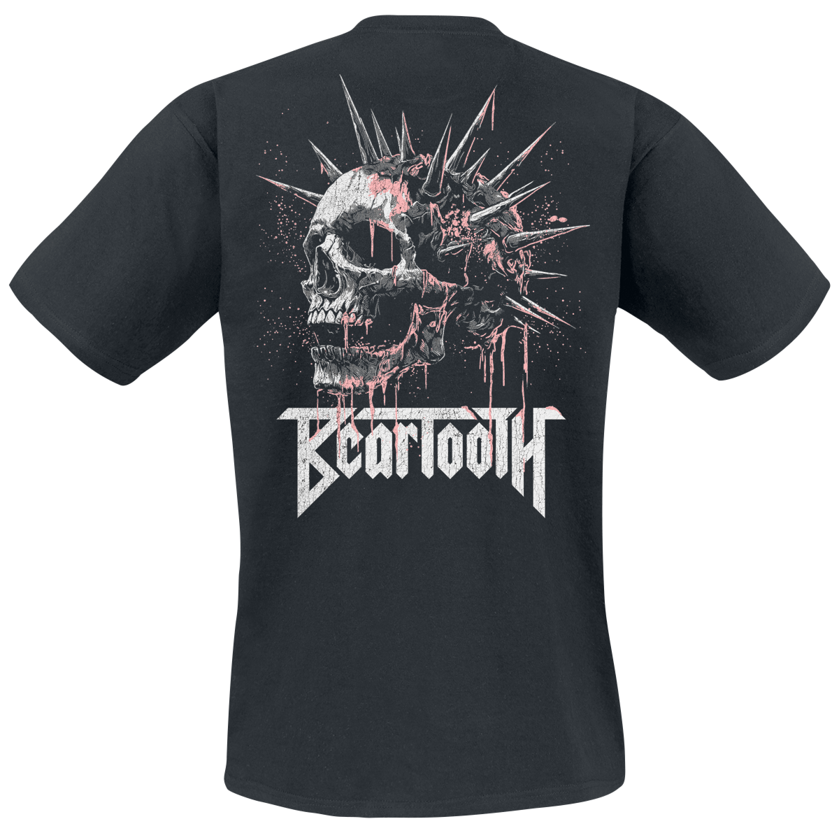 Beartooth Spike Skull T-Shirt black - Image 3