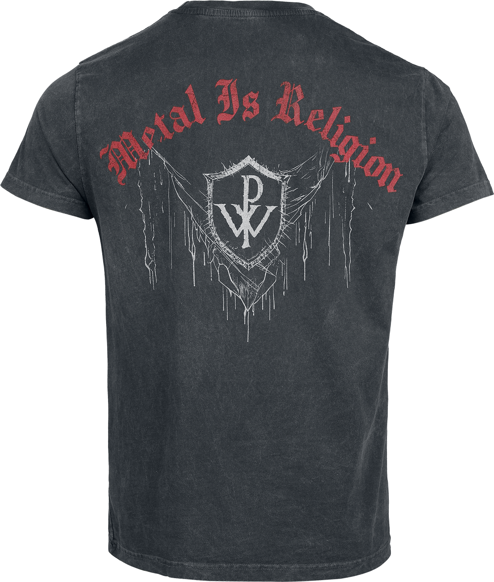 Powerwolf Chaos T-Shirt dark grey - Image 3