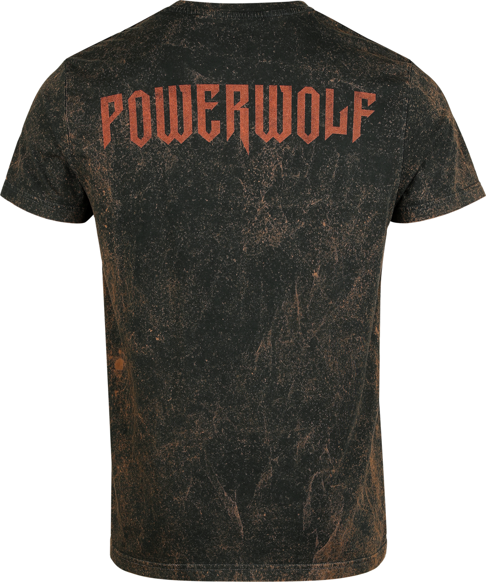 Powerwolf Lupus dei T-Shirt rust - Image 3