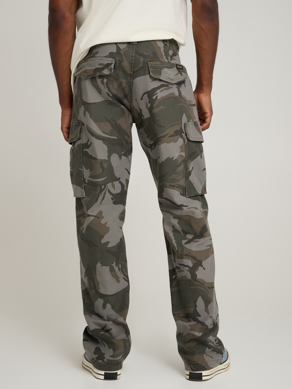Wrangler Stranger Things Mike Lucas Trousers Camo Cargo Trousers camouflage - Image 3