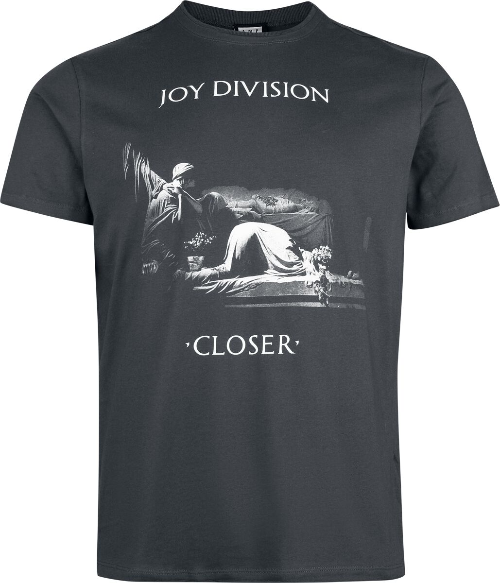 Joy Division Amplified Collection - Closer T-Shirt charcoal - Image 2