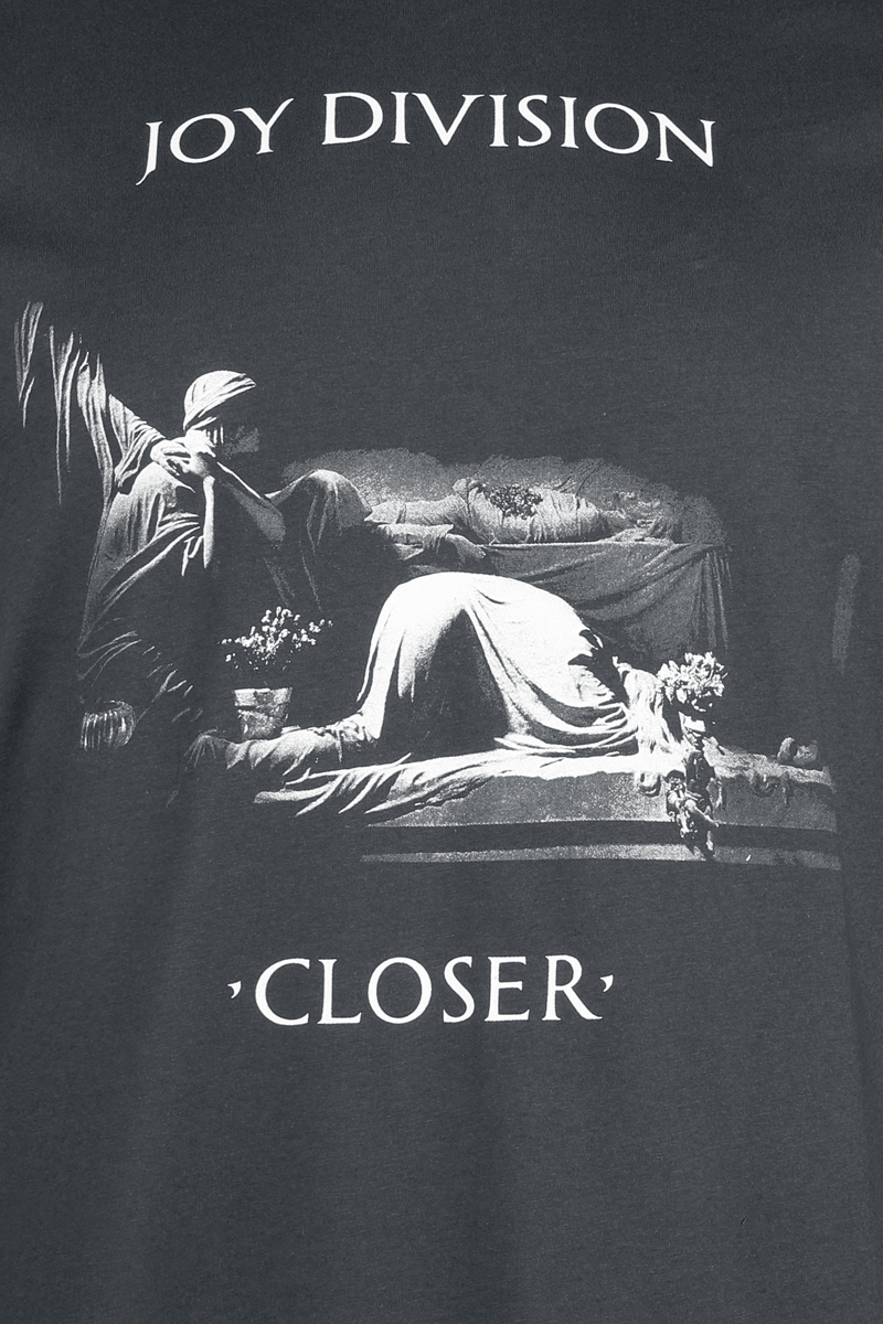 Joy Division Amplified Collection - Closer T-Shirt charcoal - Image 3