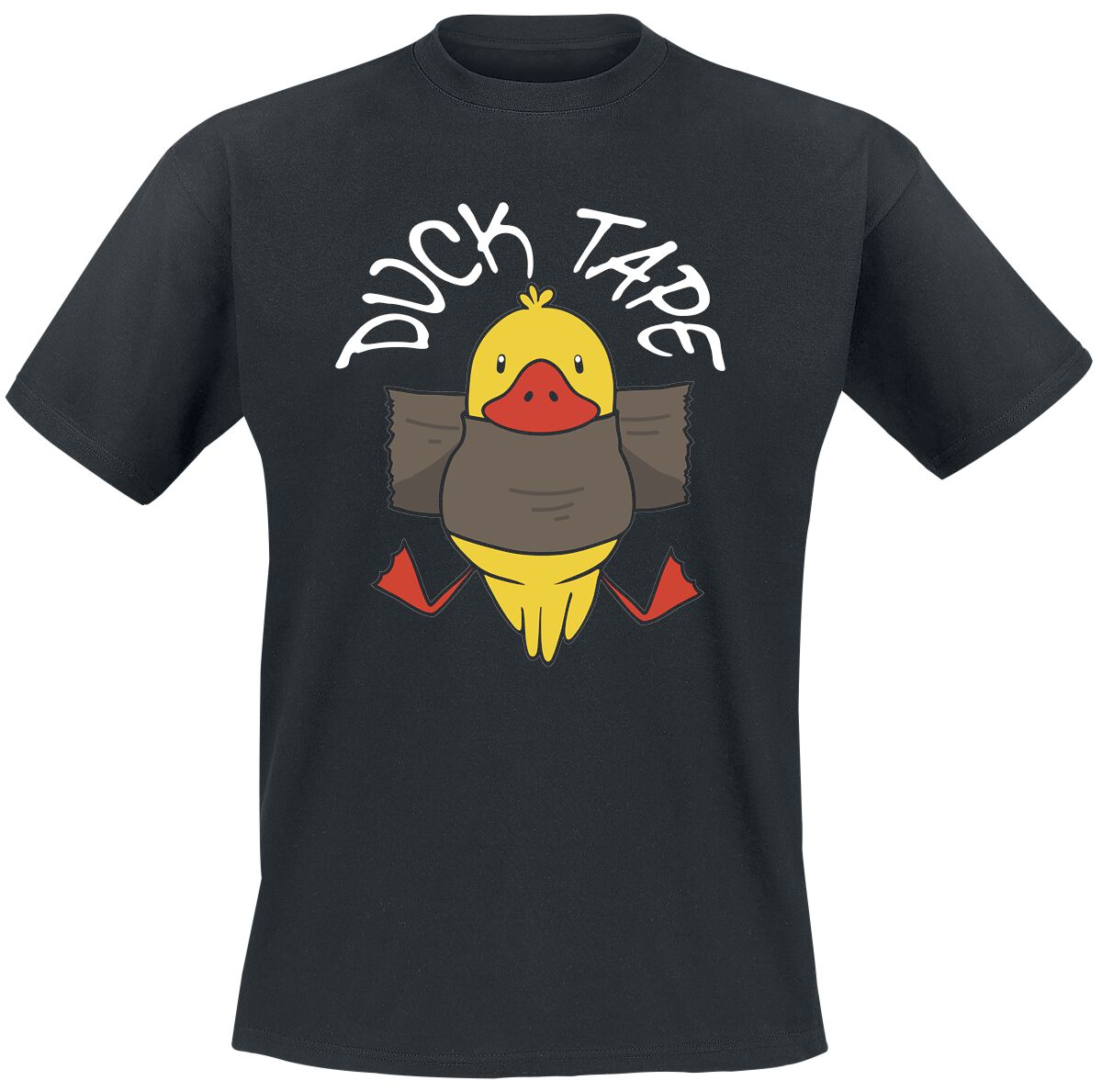 Tierisch Duck Tape T-Shirt black - Image 2